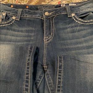 Ladies Easy Fit Miss Me Bootcut jeans